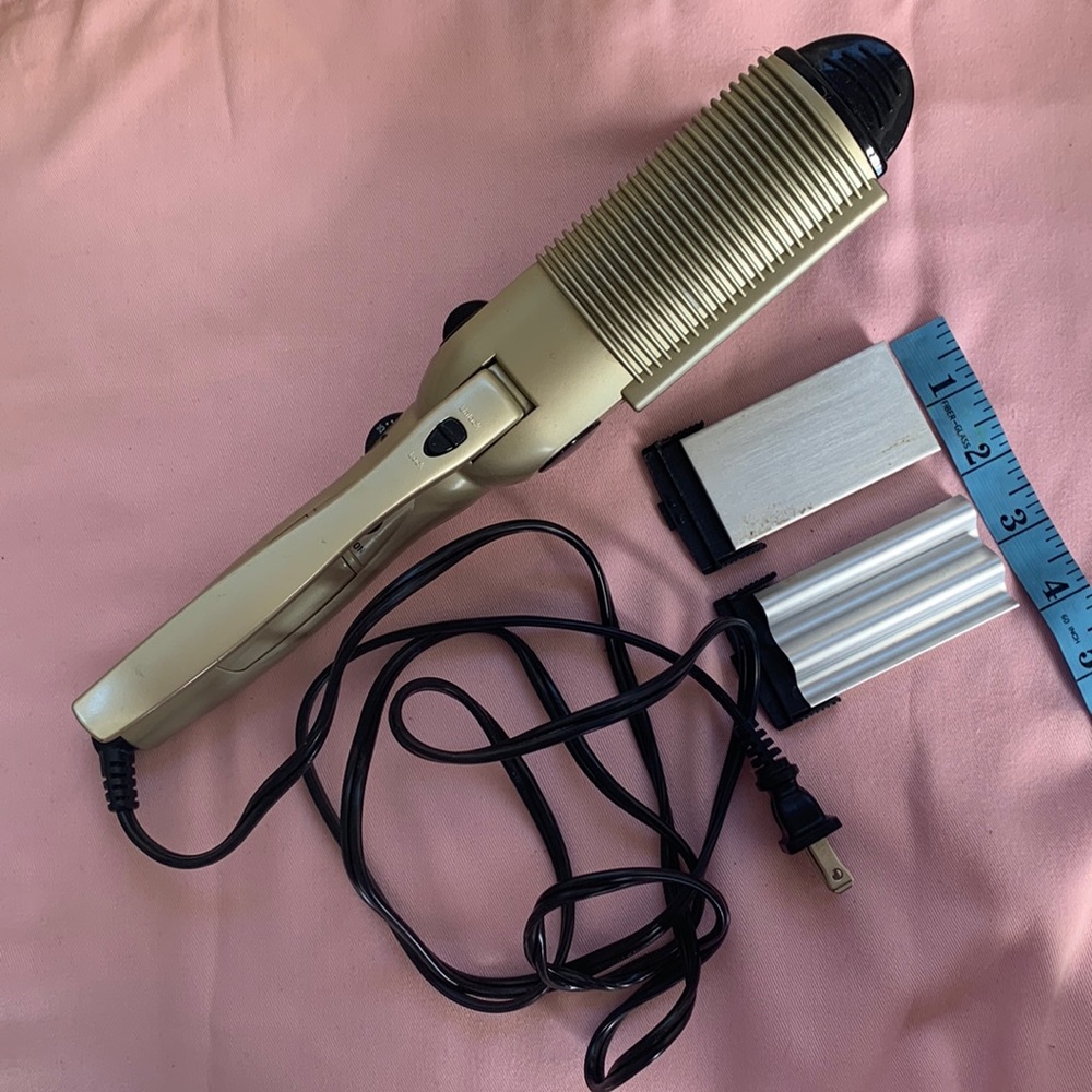 Conair hair styling iron, 2”, cream